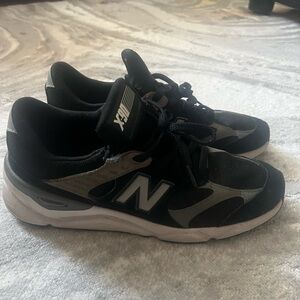 New Balance Black and White Athletic Shoes